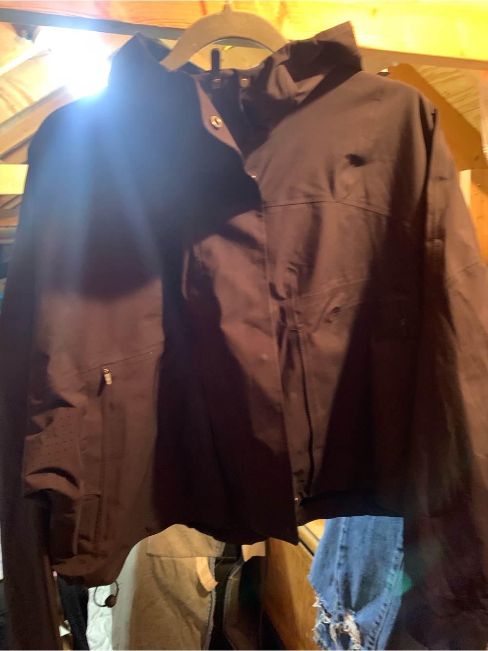 Women’s Black Hooded Shell Jacket - LuLu Lemon